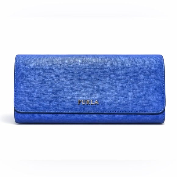 Furla Handbags - Furla Royal Blue Saffiano Leather Wallet – Timeless Italian Luxury gift